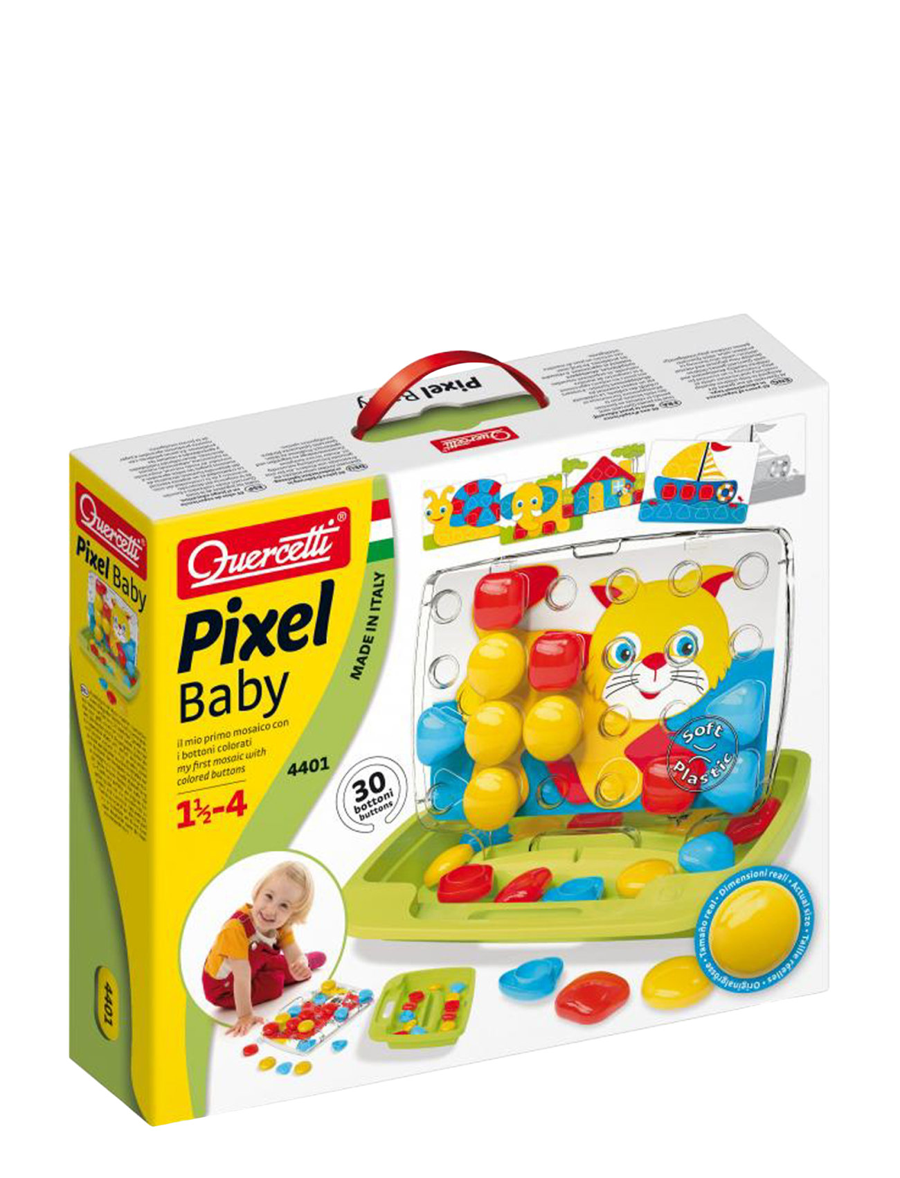 Pixelart Fantacolor Baby Toys Baby Toys Educational Toys Activity Toys Multi/patterned Quercetti