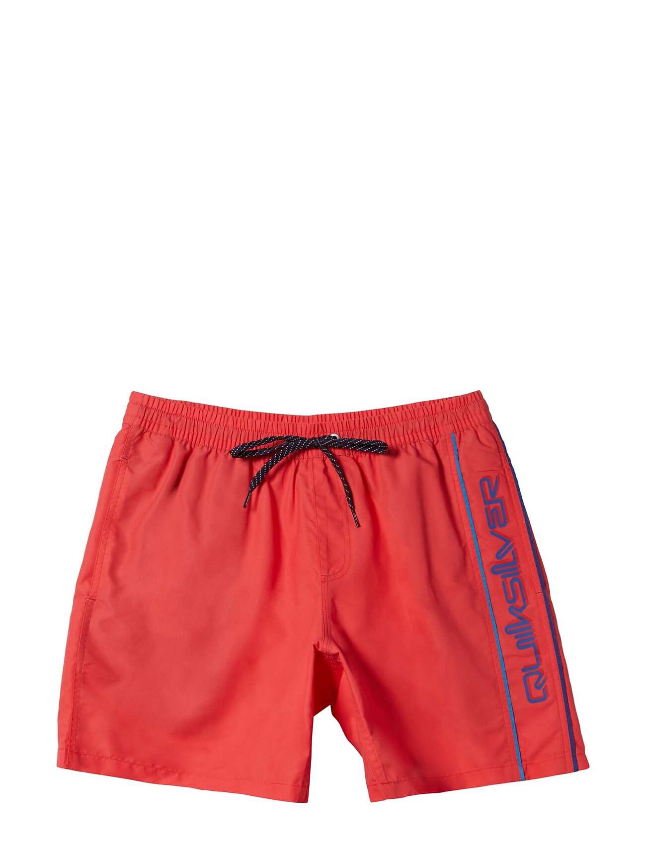 Everyday Vert Volley Yth 14 Badeshorts Red Quiksilver