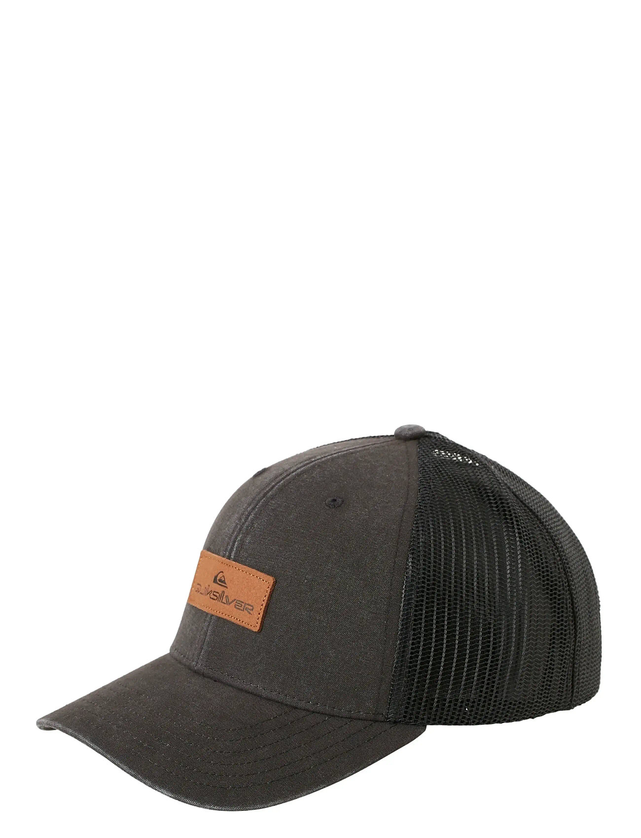 Quiksilver Decades Cotton H Trucker, One Size, Black, Sport Accessories > Sport Caps, Herre