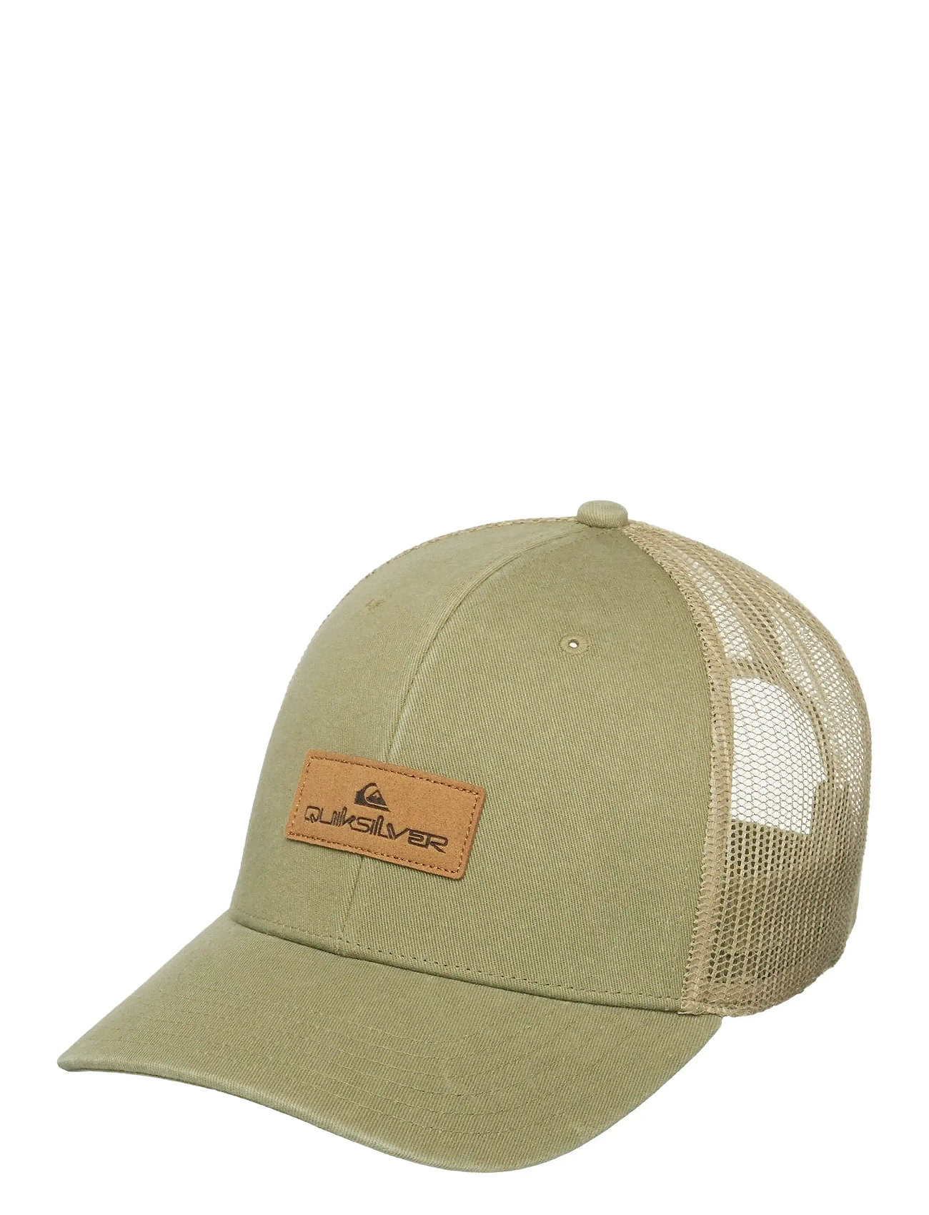 Quiksilver Decades Cotton H Trucker, One Size, Khaki green, Sport Accessories > Sport Caps, Herre