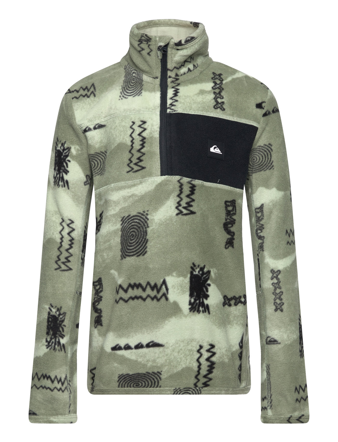 Quiksilver Aker Hz Youth Fleece Grön