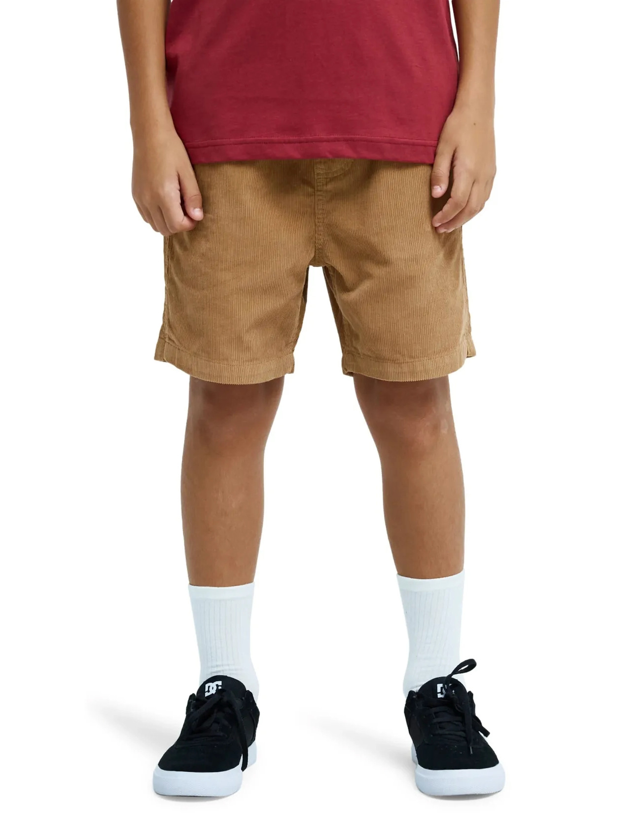 Quiksilver Taxer Cord Youth, 176, Brown, Shorts > Afslappede Shorts, Børn