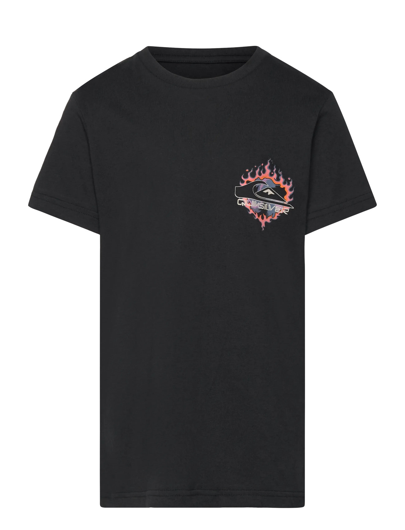 QUIKSILVER Ev In Flames Ss Youth Schwarz - 176 - Kinder