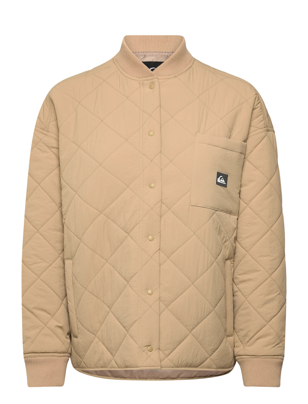QUIKSILVER Shining Quilted Jacke Beige - L - Damen