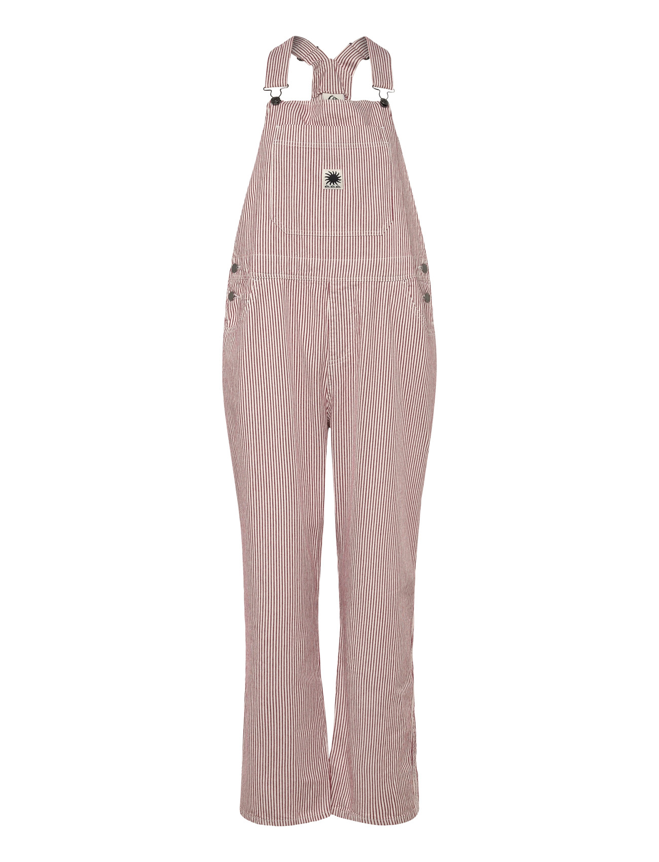 QUIKSILVER Angua Stripes Dungaree Cream - XL - Damen