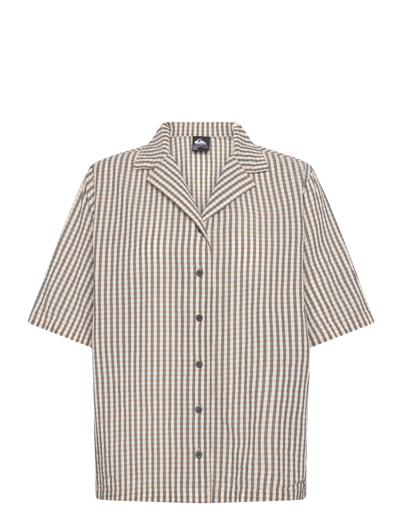 QUIKSILVER Ludden Ss Shirt Patterned - L - Damen