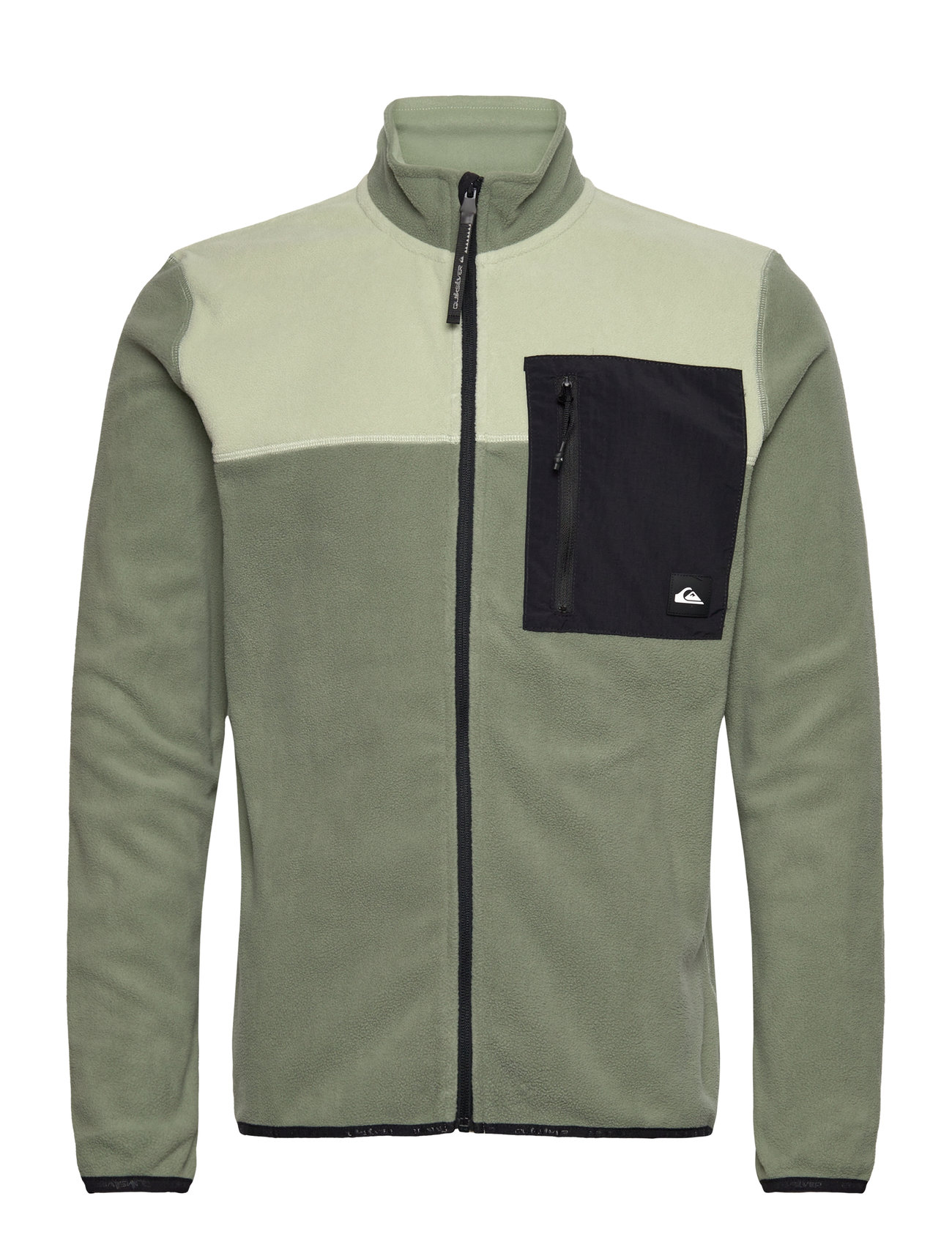 Quiksilver Aker Fz Fleece Grön