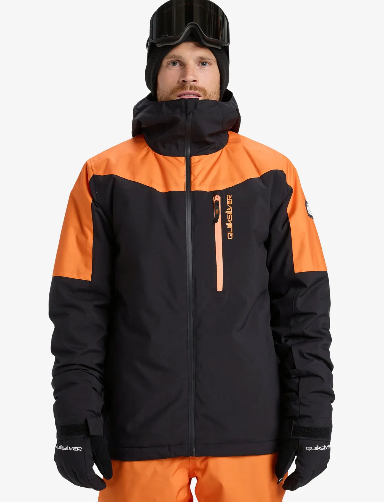 Quiksilver Titano Jk, S, Black, Sport Jackets > Sport Ski Jackets, Herre