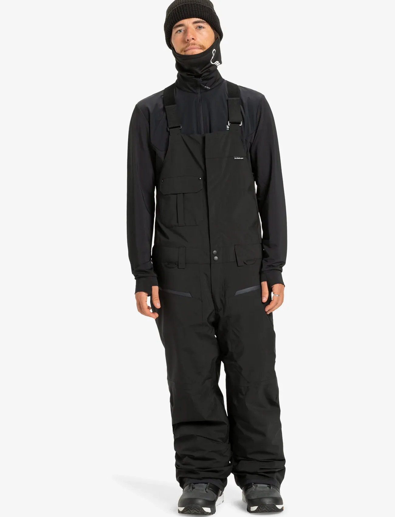 Quiksilver Paramo Stretch 20K Bib, XL, Black, Sport Overtøj > Sport Ski Pants, Herre