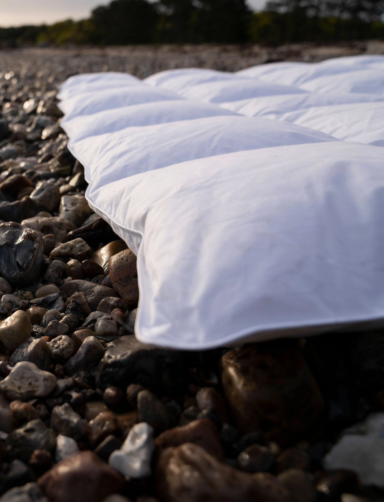 Quilts of Denmark Venø, 140X200 cm, White, Sengetekstiler > Dyner, Unisex