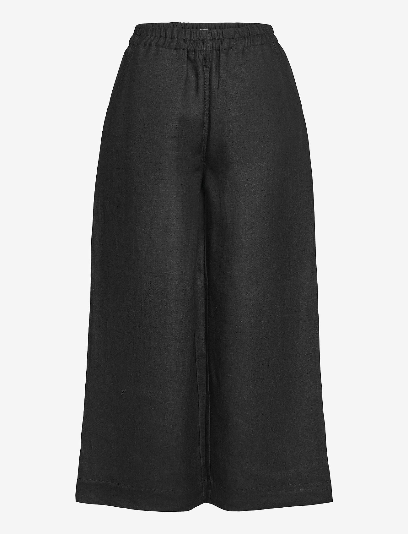 wide leg linen culottes
