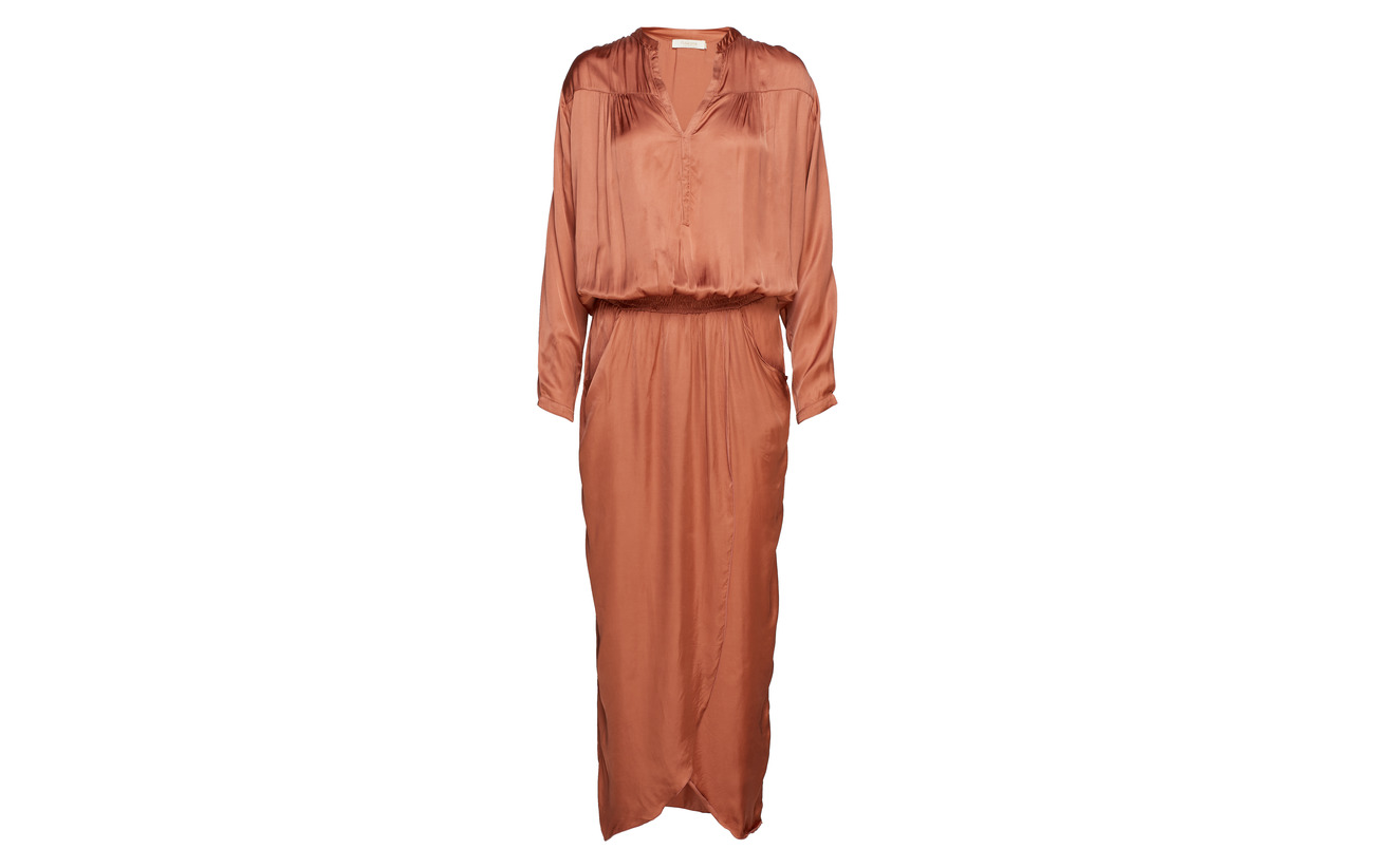 L Rabens Dark Powder s Dress Solid Wrap Saloner 100 Viscose Over SwqSrpX