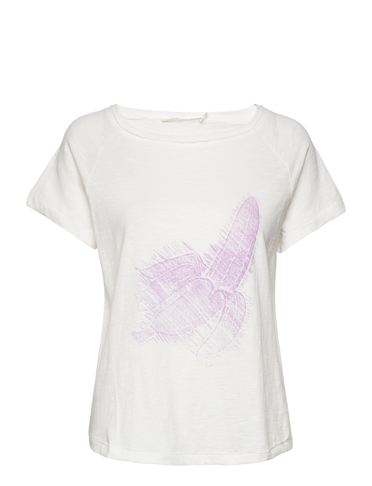 Sally Tops T-shirts & Tops Short-sleeved White Rabens Sal R