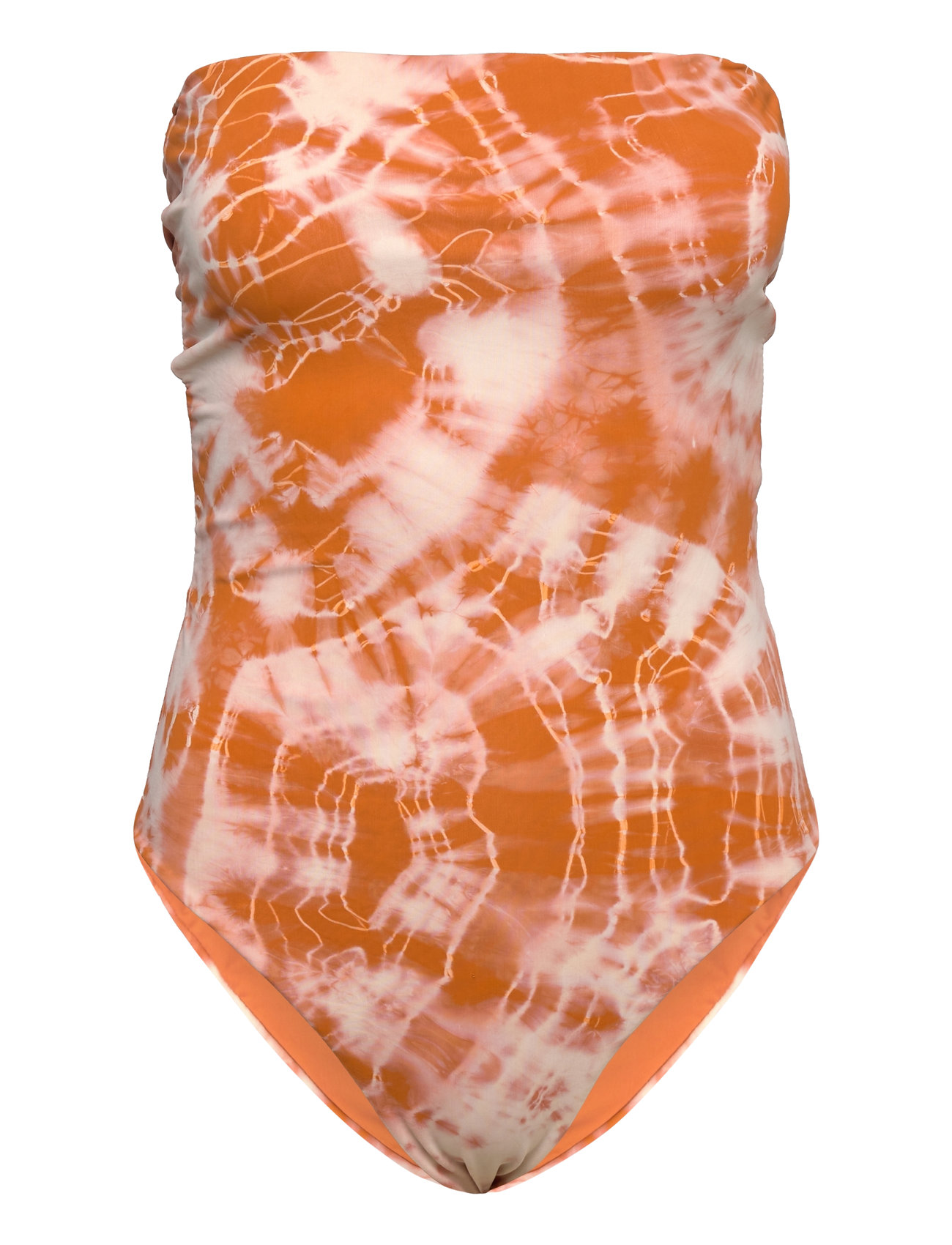 Cosmo Open Back Swimsuit - Layla Orange Rabens Sal R