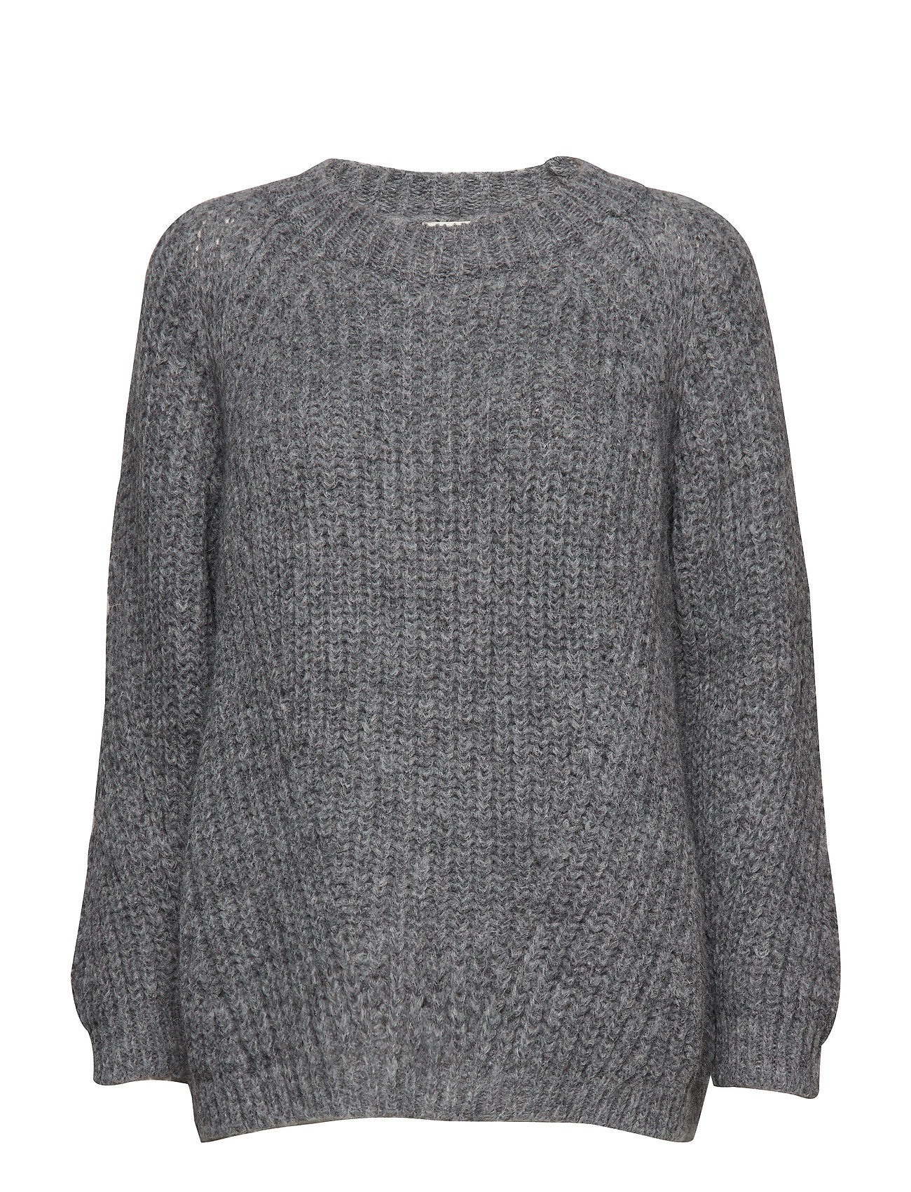 Rabens Saloner Glow Boxy Sweater Gebreide Trui Grijs Sal rabens saloner kopen in de aanbieding Rabens Saloner Glow Boxy Sweater Gebreide Trui Grijs Sal rabens saloner kopen in de aanbieding