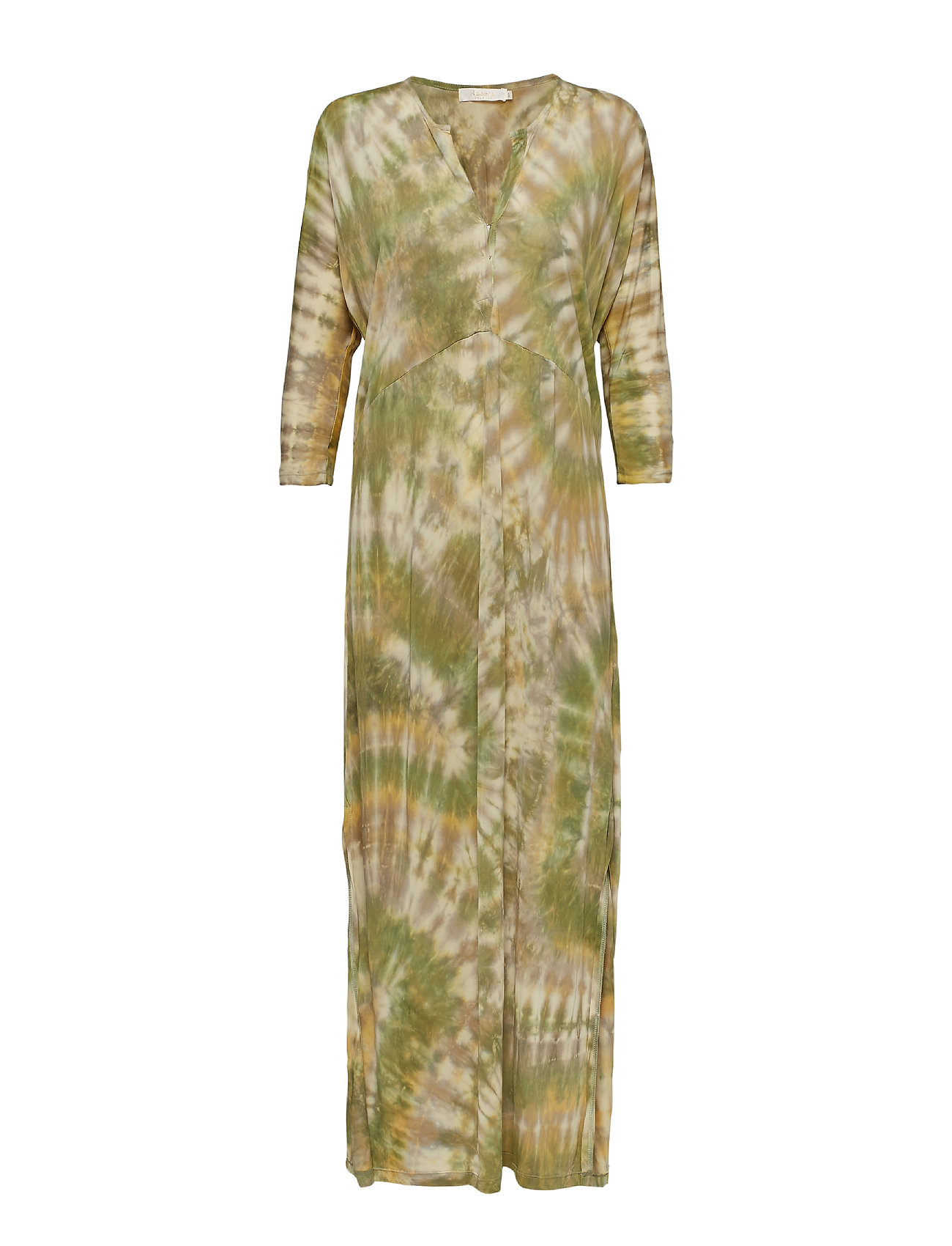 Rabens Saloner Lava Long Kaftan Maxi Dress Galajurk Groen Sal rabens saloner kopen in de aanbieding Rabens Saloner Lava Long Kaftan Maxi Dress Galajurk Groen Sal rabens saloner kopen in de aanbieding