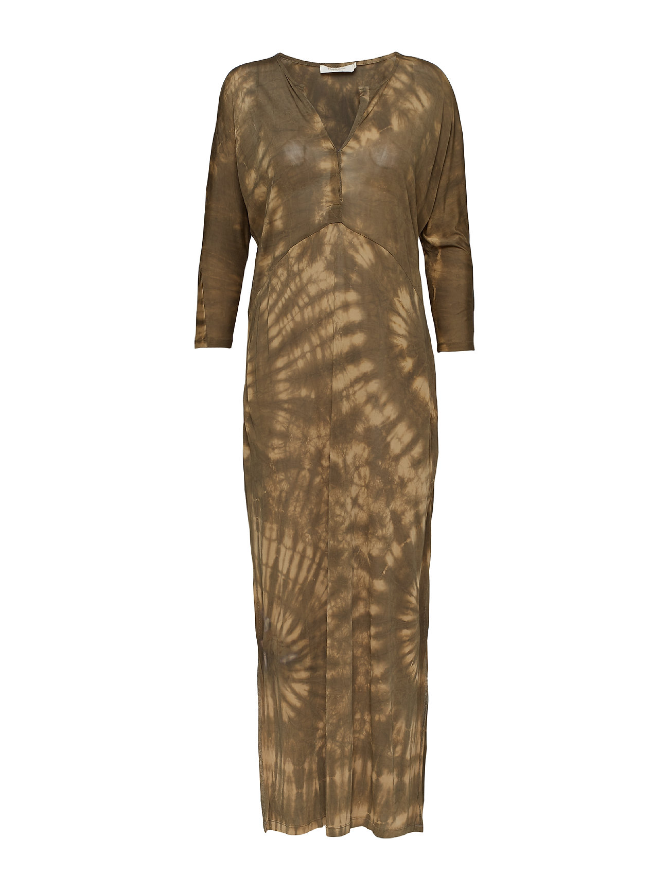 Rabens Saloner Lava Long Kaftan Maxi Dress Galajurk Bruin Sal rabens saloner kopen in de aanbieding Rabens Saloner Lava Long Kaftan Maxi Dress Galajurk Bruin Sal rabens saloner kopen in de aanbieding