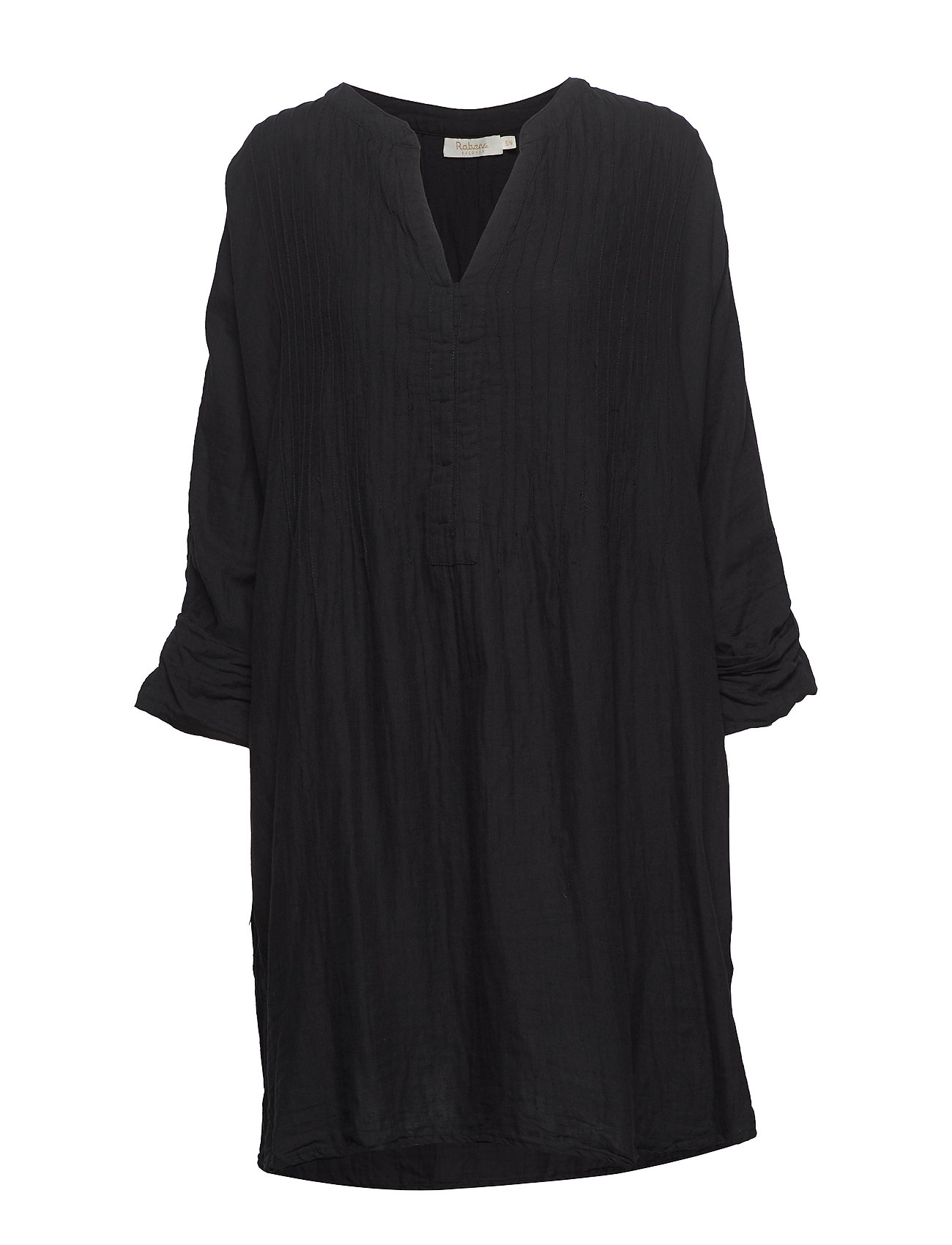 Rabens Saloner Cotton Pintuck Os Dress Tuniek Zwart Sal rabens saloner kopen in de aanbieding Rabens Saloner Cotton Pintuck Os Dress Tuniek Zwart Sal rabens saloner kopen in de aanbieding