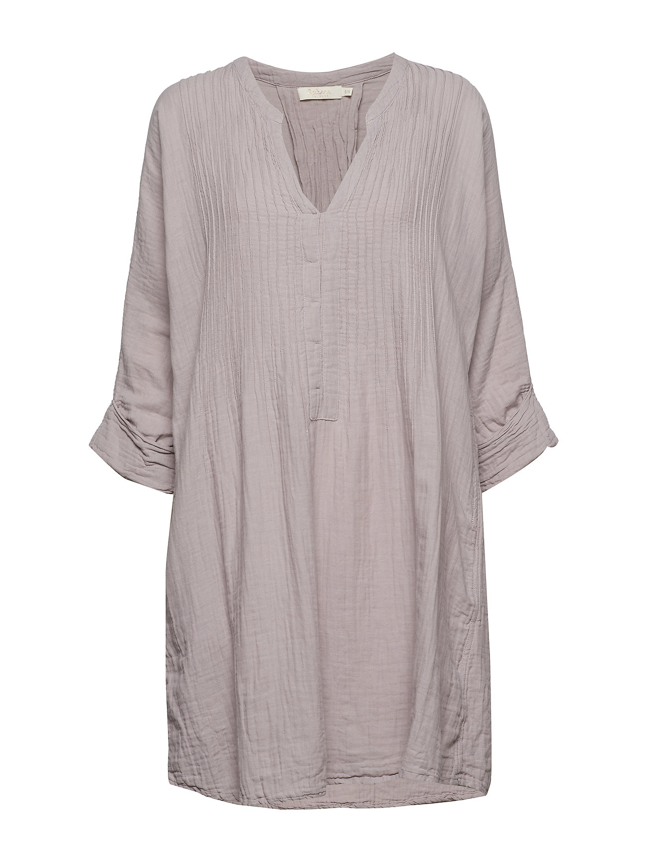 Rabens Saloner Cotton Pintuck Os Dress Tuniek Grijs Sal rabens saloner kopen in de aanbieding Rabens Saloner Cotton Pintuck Os Dress Tuniek Grijs Sal rabens saloner kopen in de aanbieding