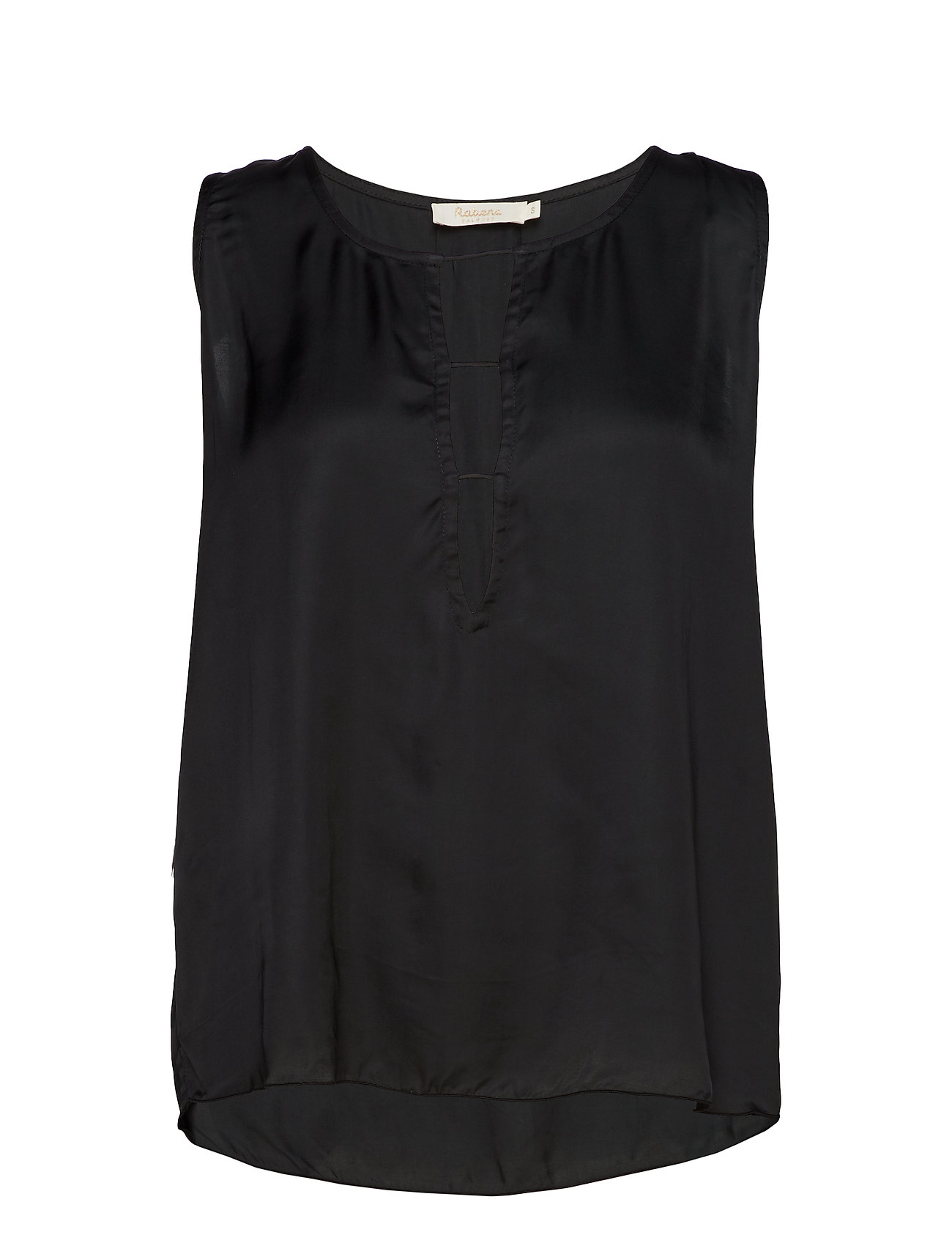 Rabens Saloner Barre Top Blouse Mouwloos Zwart Sal rabens saloner kopen in de aanbieding