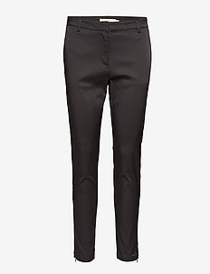 Nina - slim fit trousers - black