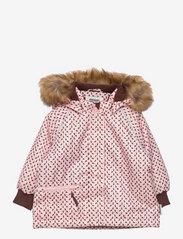 Racoon - Ingrid Winter Jacket - veste d'hiver - chalk pink-brown - 0
