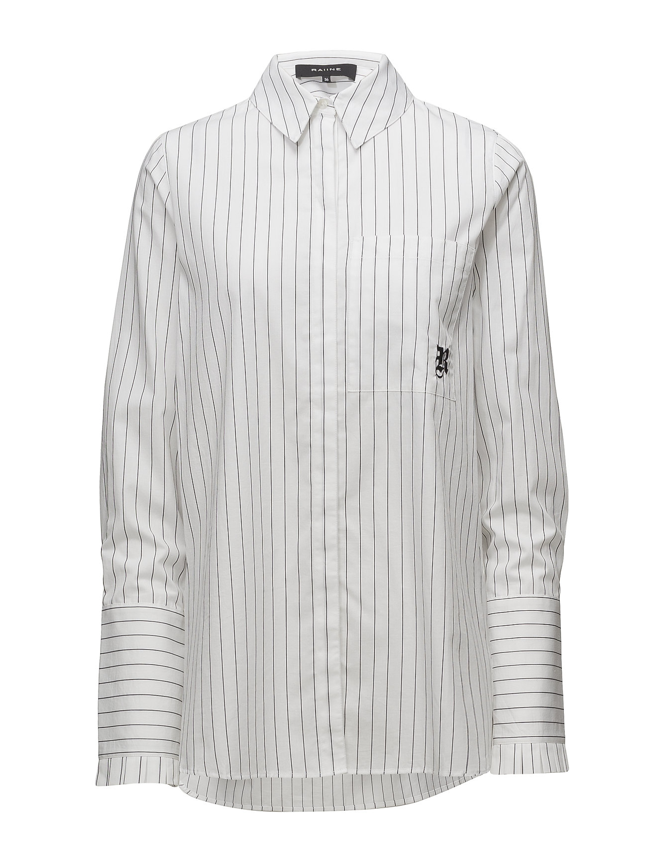 Yates Shirt Overhemd Met Lange Mouwen Wit Raiine raiine kopen in de aanbieding