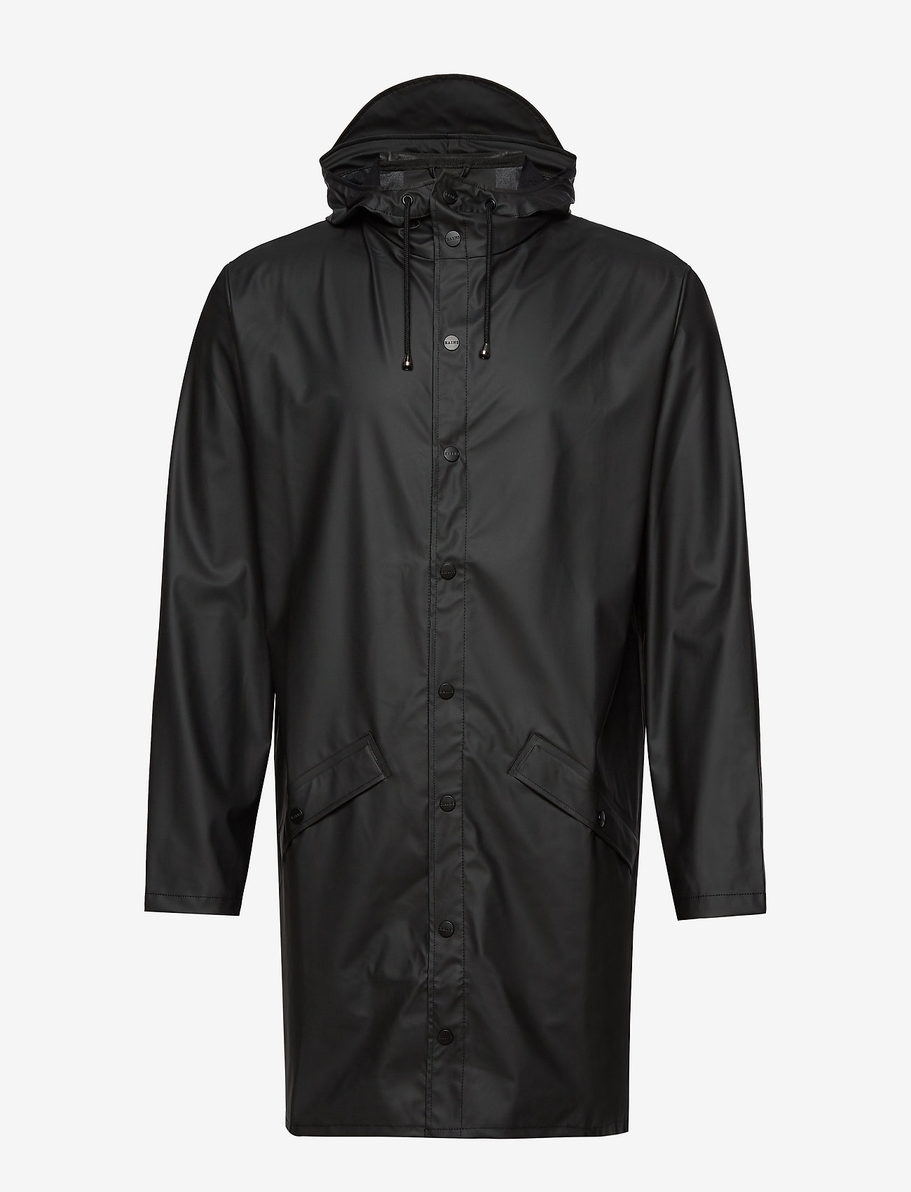 Rains - Long Jacket - spring jackets - 01 black - 3