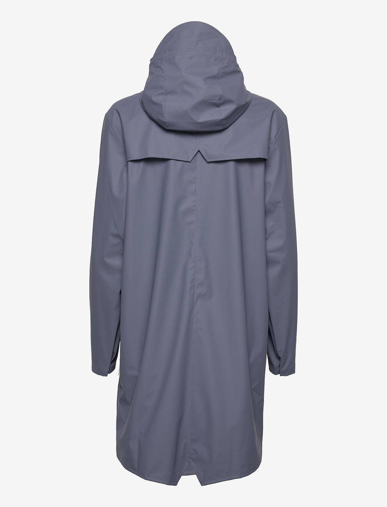 rains long jacket grey