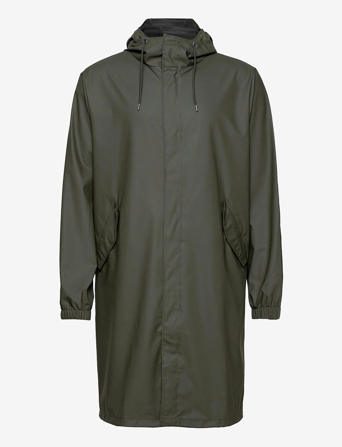 Rains - Fishtail Parka - spring jackets - 03 green - 0