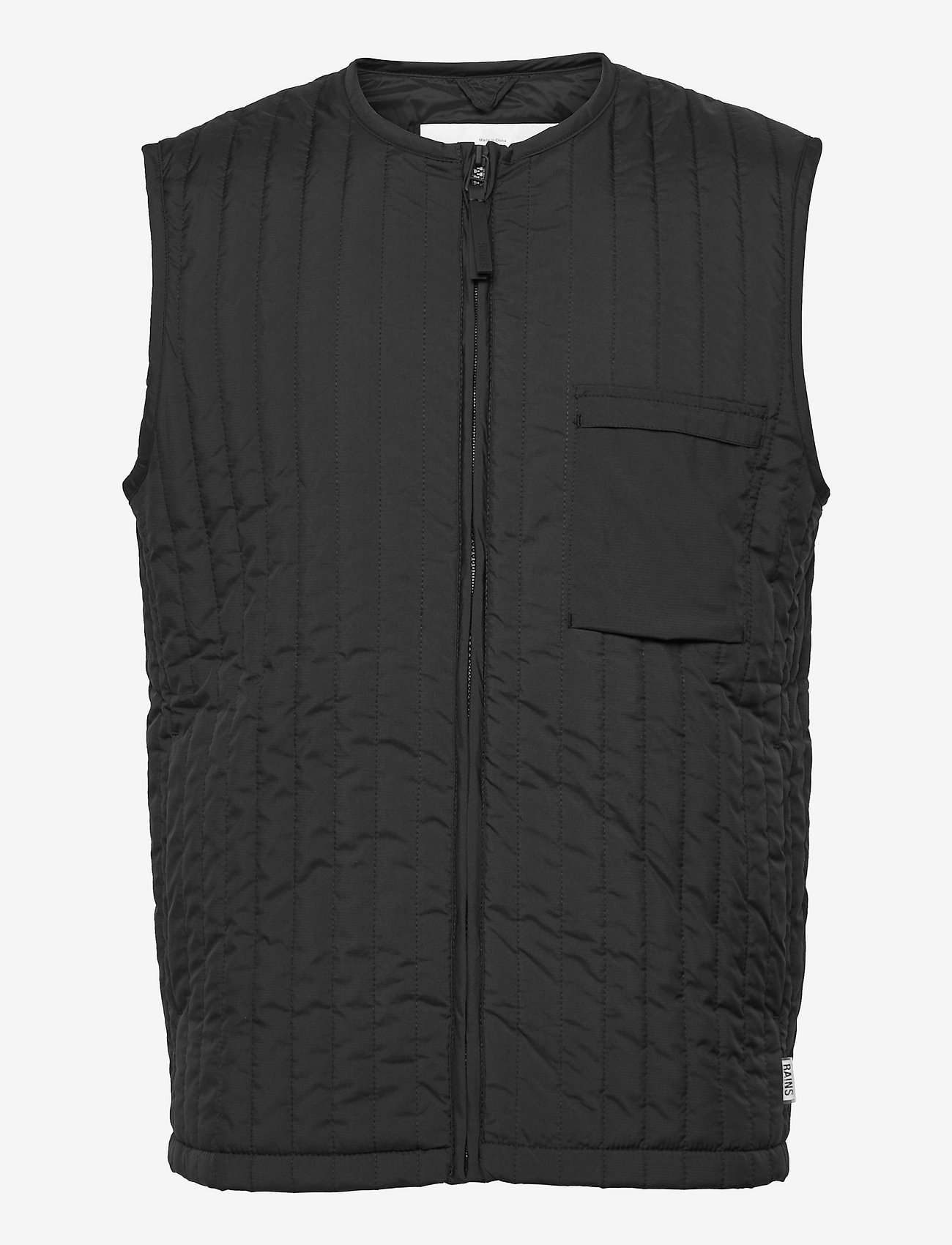 Rains - Liner Vest - spring jackets - 01 black - 0