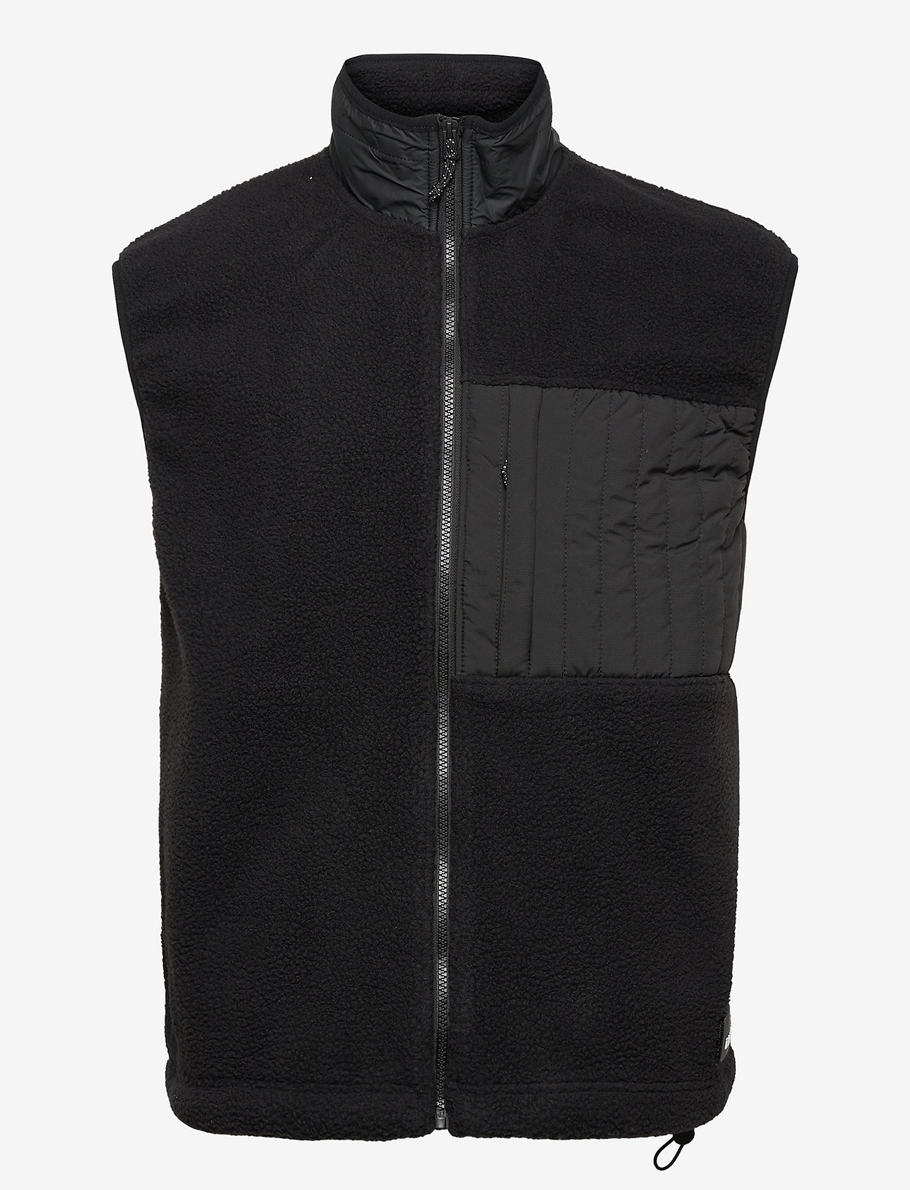 Rains - Fleece Vest - spring jackets - black - 0