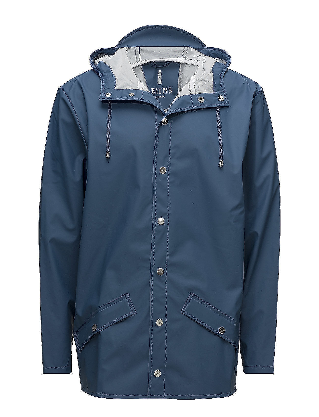 Jacket Outerwear Rainwear Rain Coats Sininen Rains