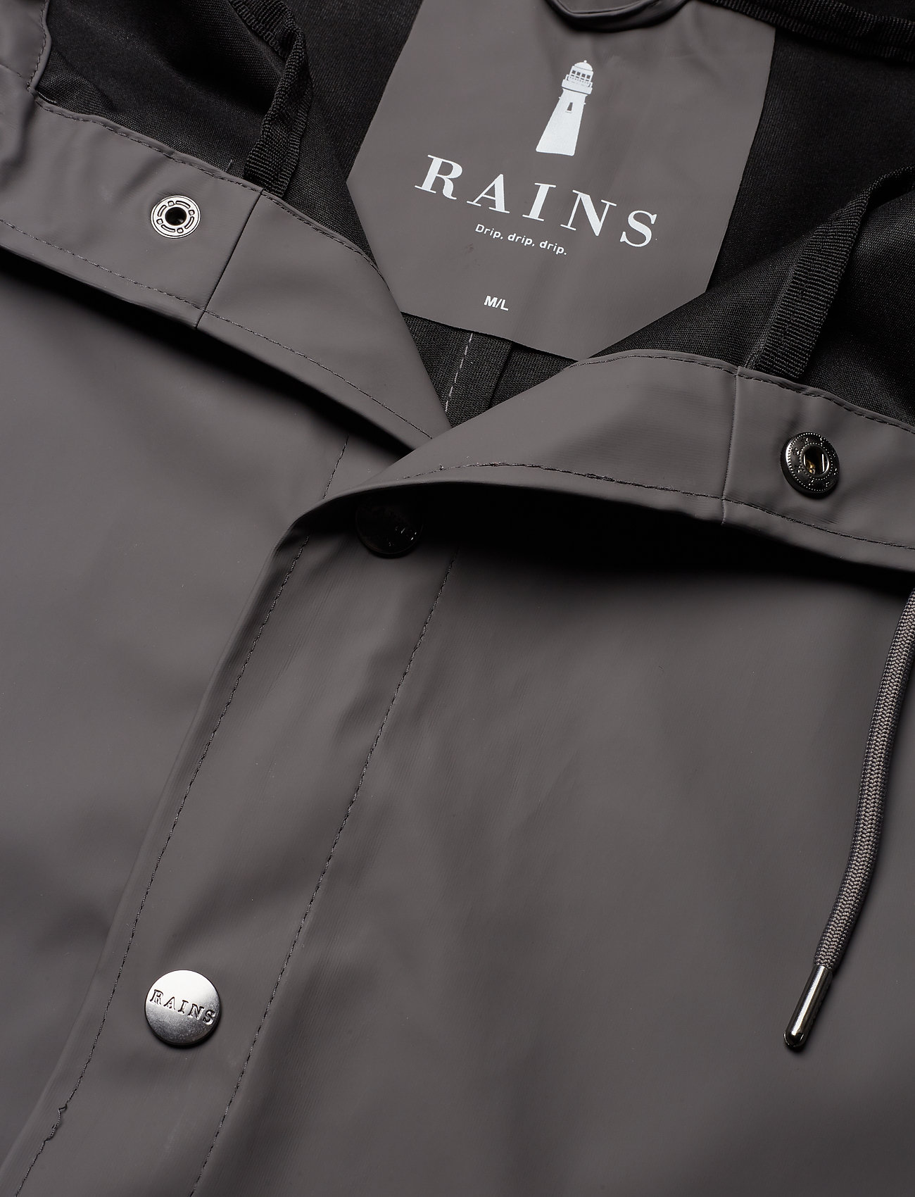 Rains - Jacket - spring jackets - charcoal - 3