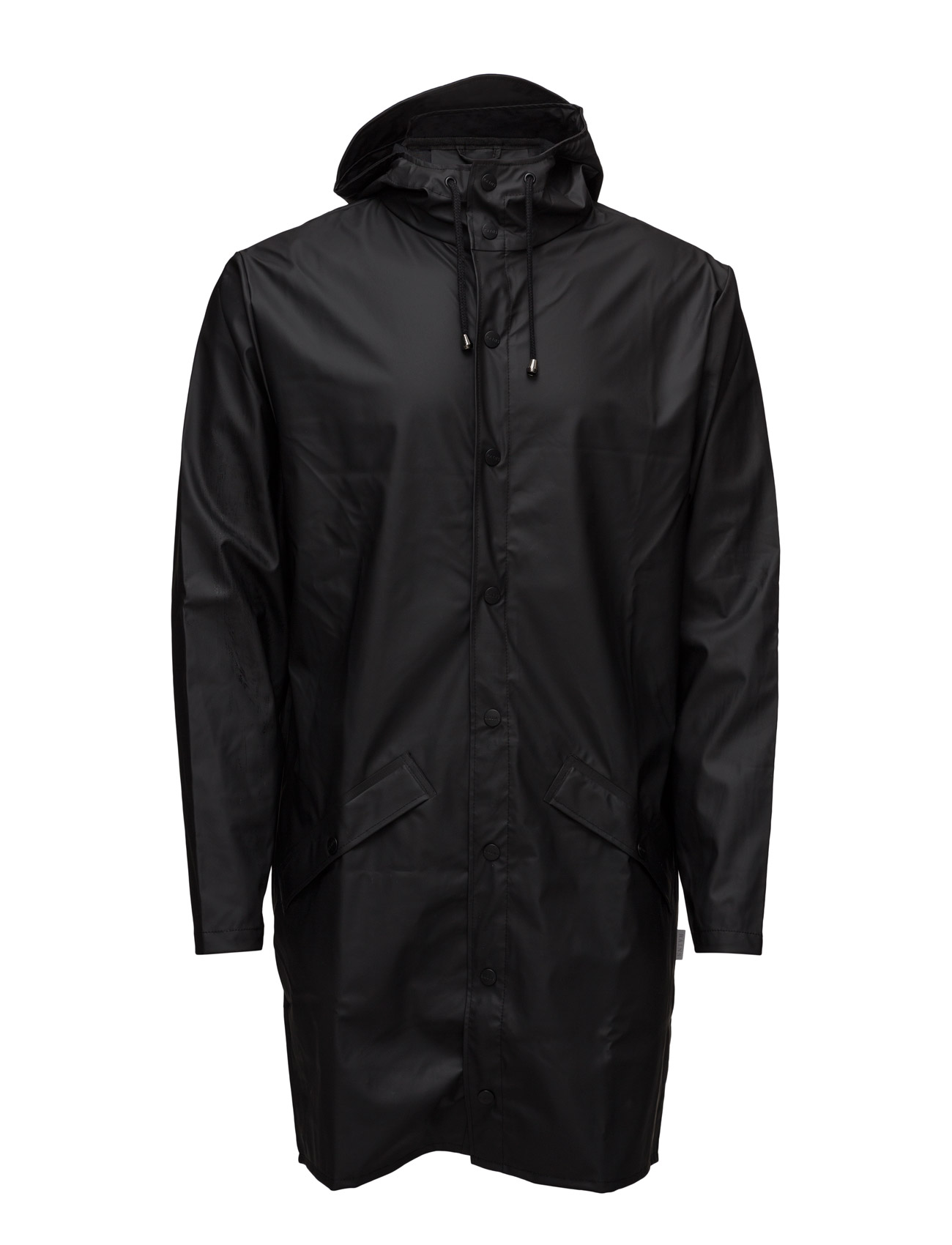 Rains - Long Jacket - spring jackets - 01 black - 5