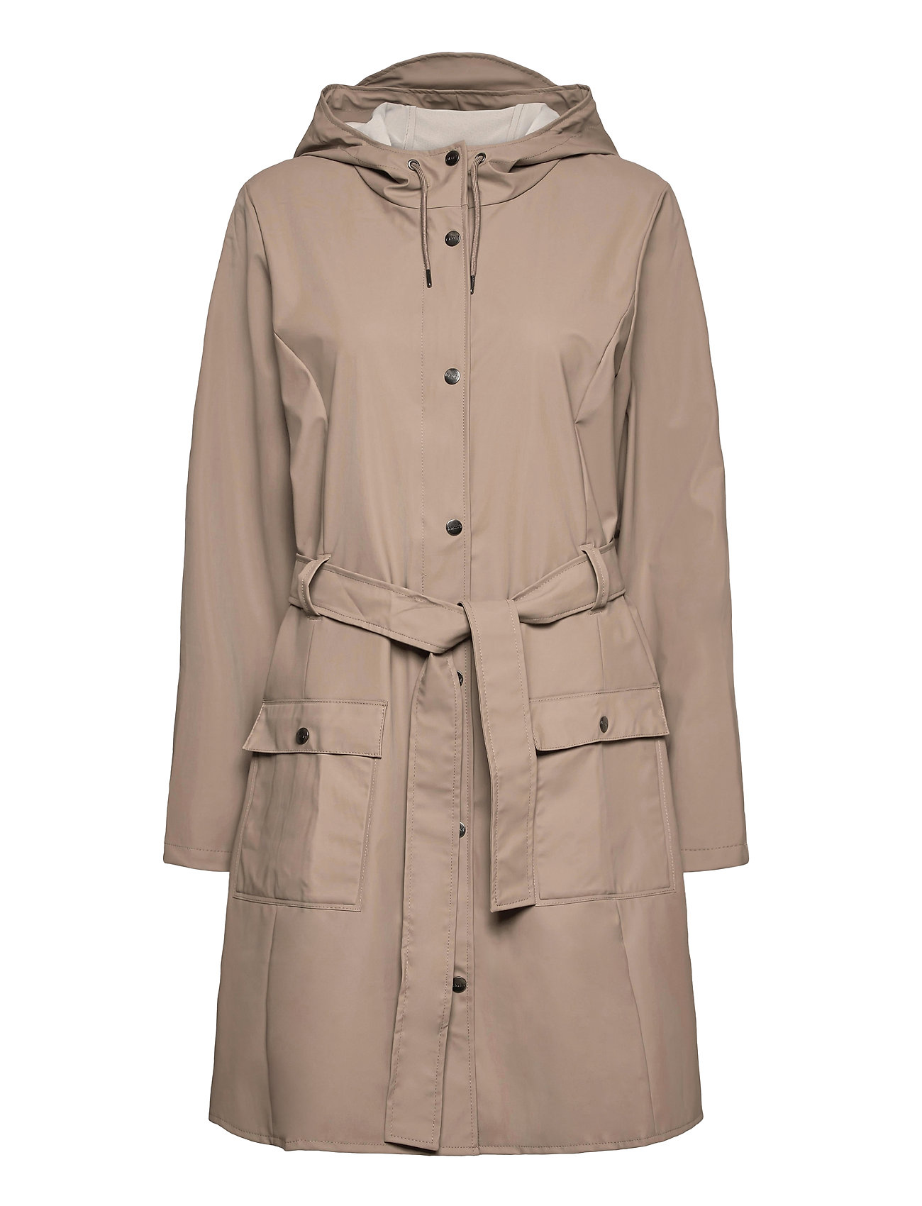 Curve Jacket Outerwear Rainwear Rain Coats Beige Rains