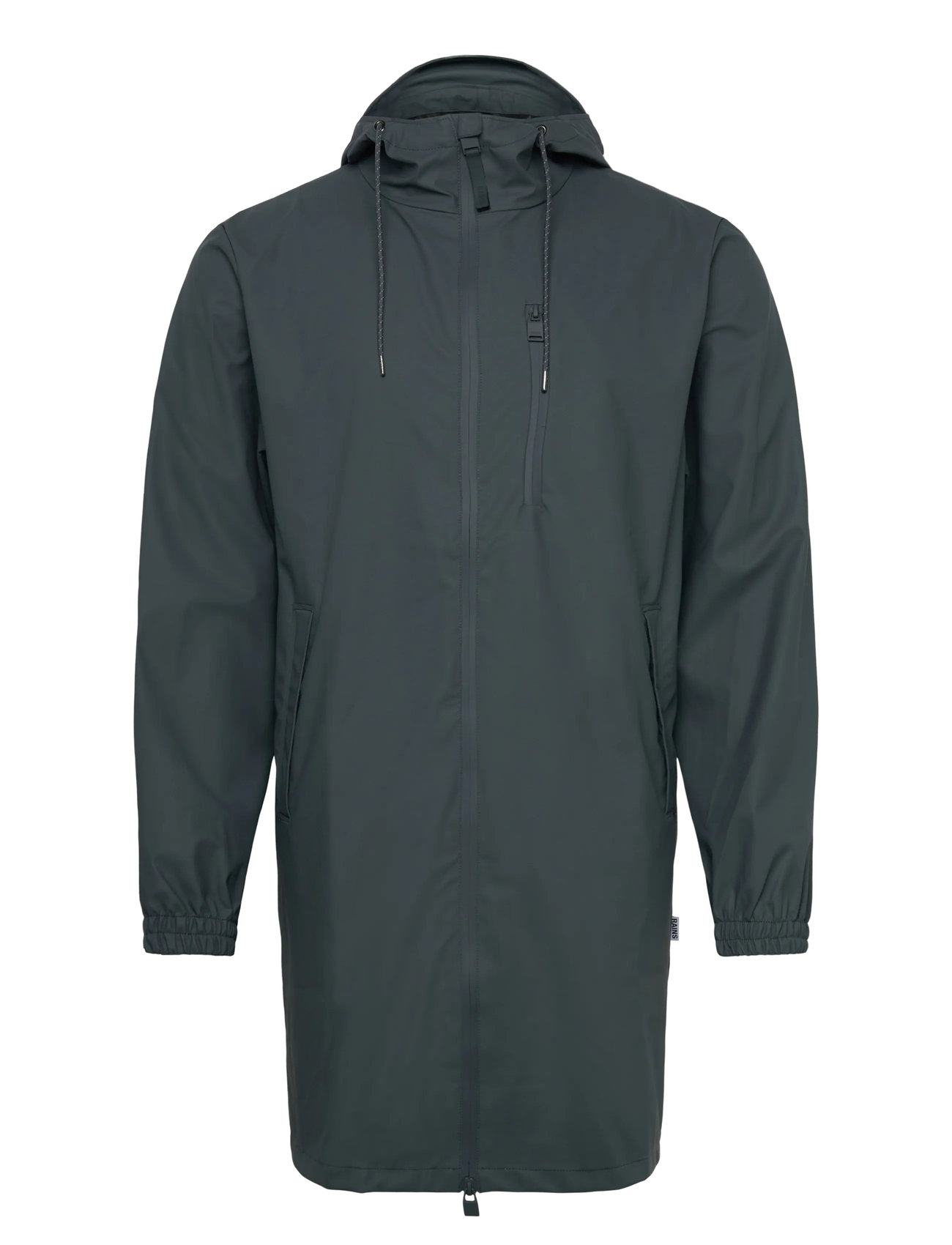 RAINS Long Storm Breaker W3 Grau - S - Herren