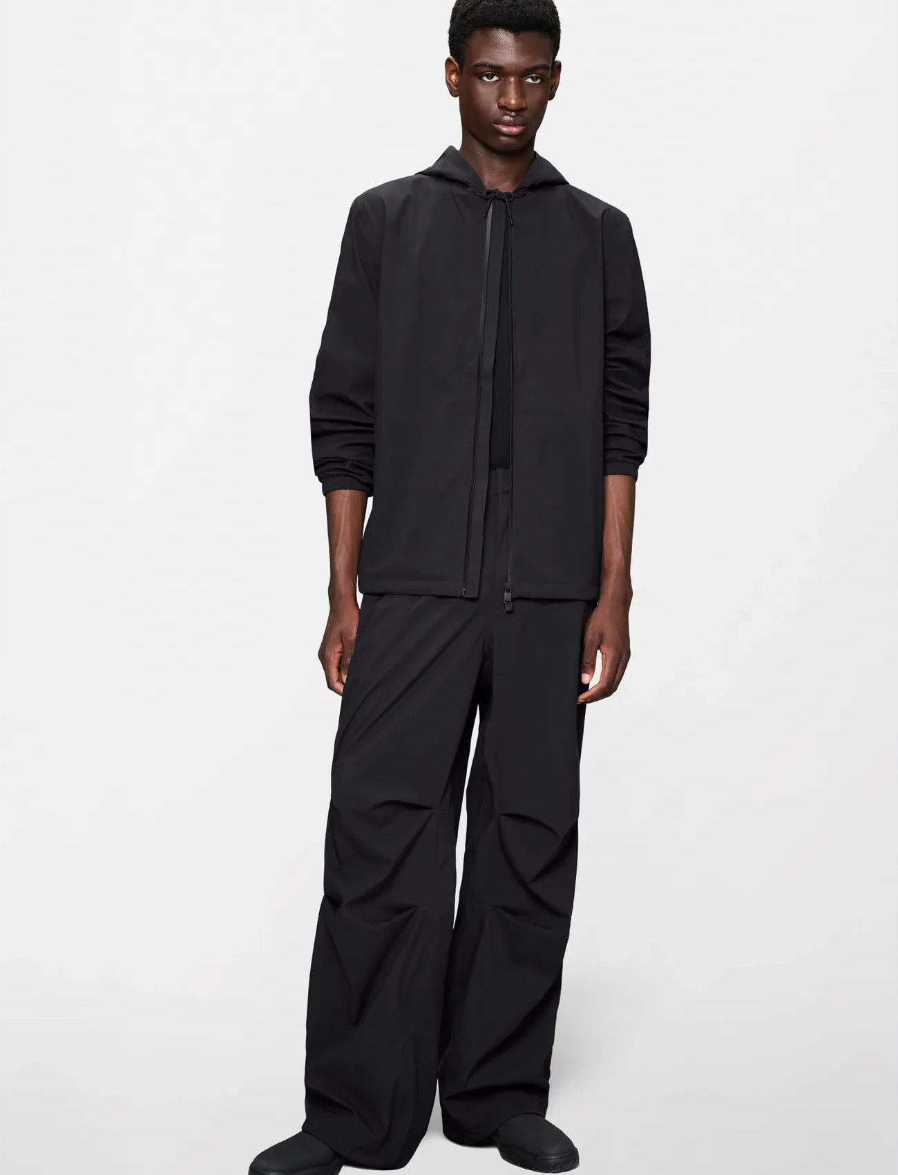 Rains Suva Hardshell Jacket W3, XL, Black, Regntøj > Regnfrakker, Herre