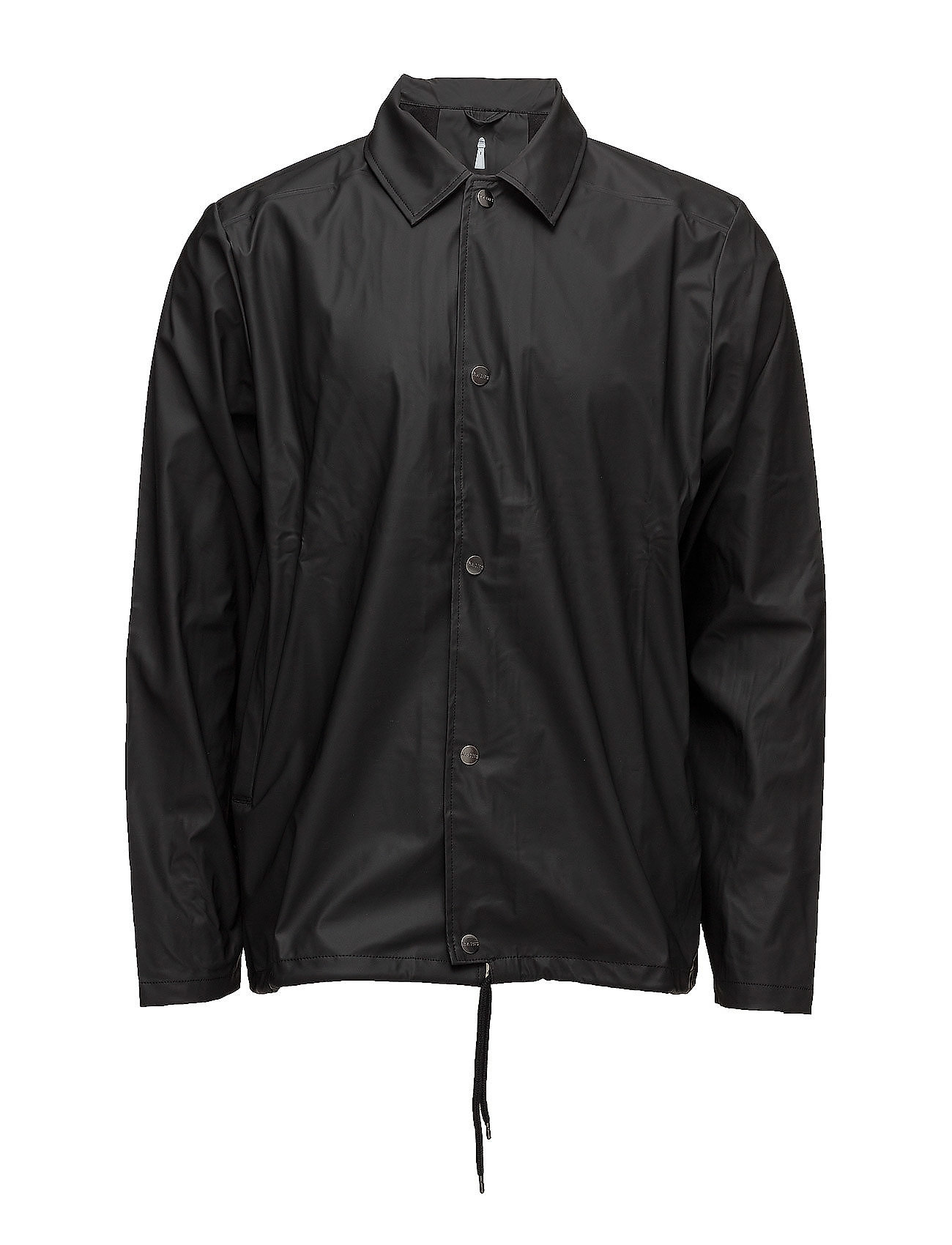 rains coach jacket black