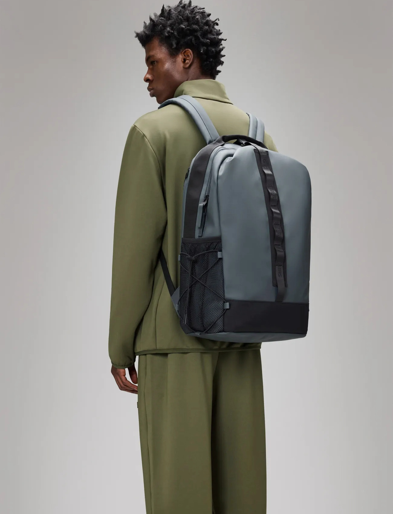 Rains Trail Clip Front Backpack W3, One Size, Grey, Designere > Rygsække, Dame