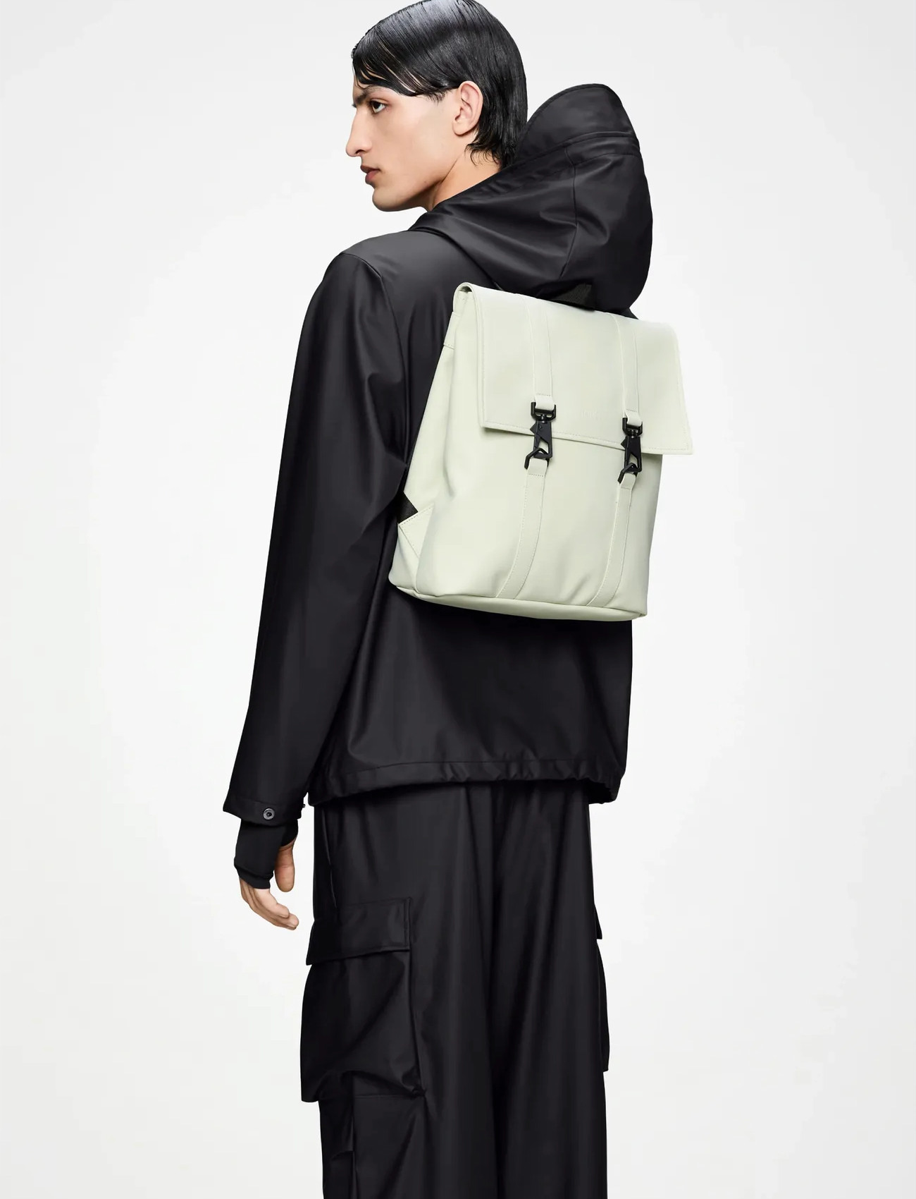Rains Msn Bag Mini W3, One Size, Black, Tasker > Rygsække, Herre