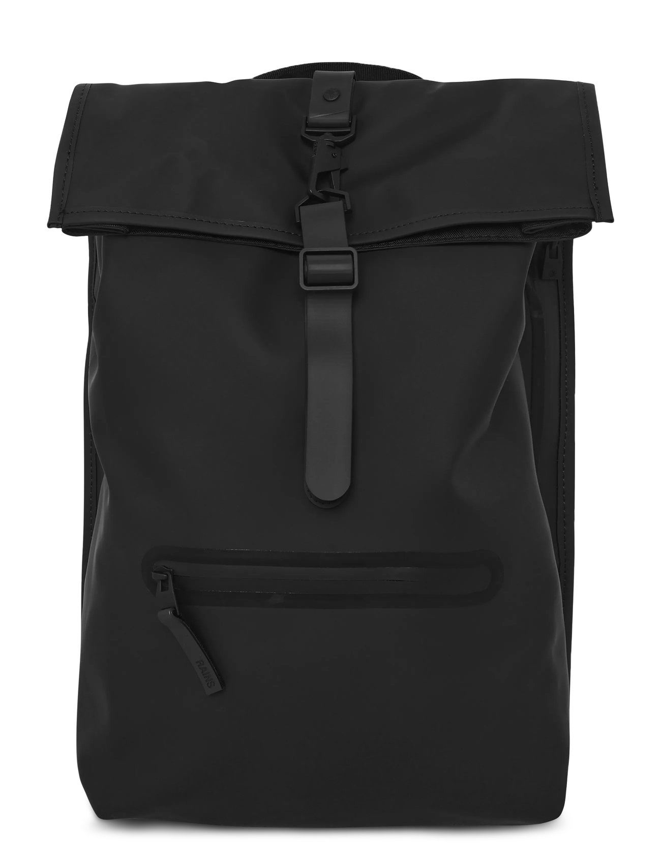 RAINS Rolltop Rucksack W3 Schwarz - One Size - Damen