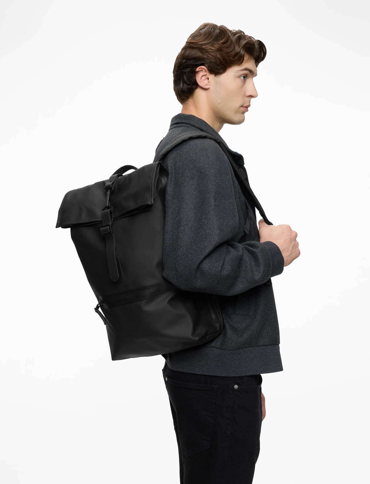Rains Rolltop Rucksack W3 (RAI13320) Backpacks