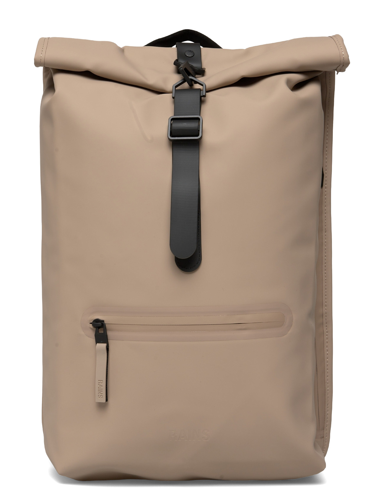 Rains Rolltop Rucksack W3, One Size, Beige, Tasker > Rygsække, Herre