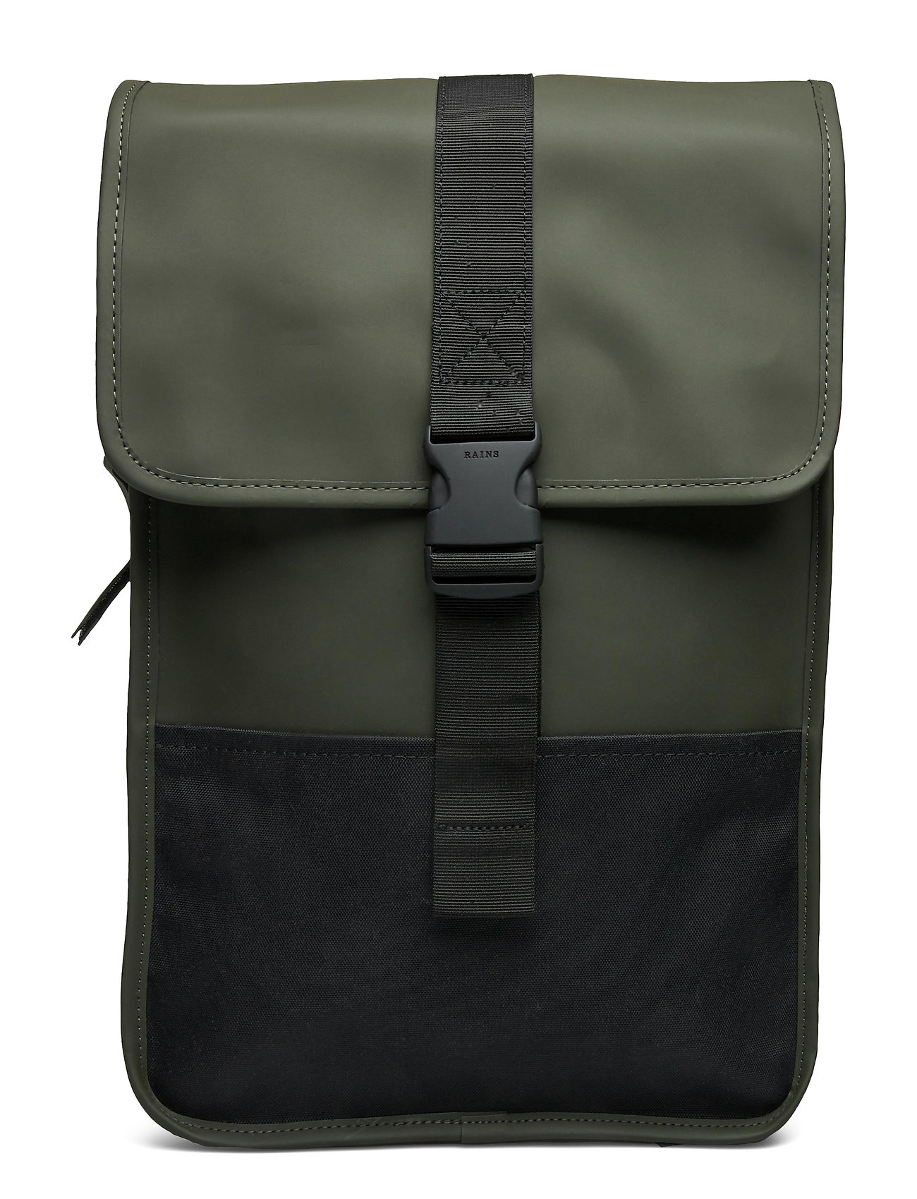 Buckle Backpack Mini Reppu Laukku Vihreä Rains