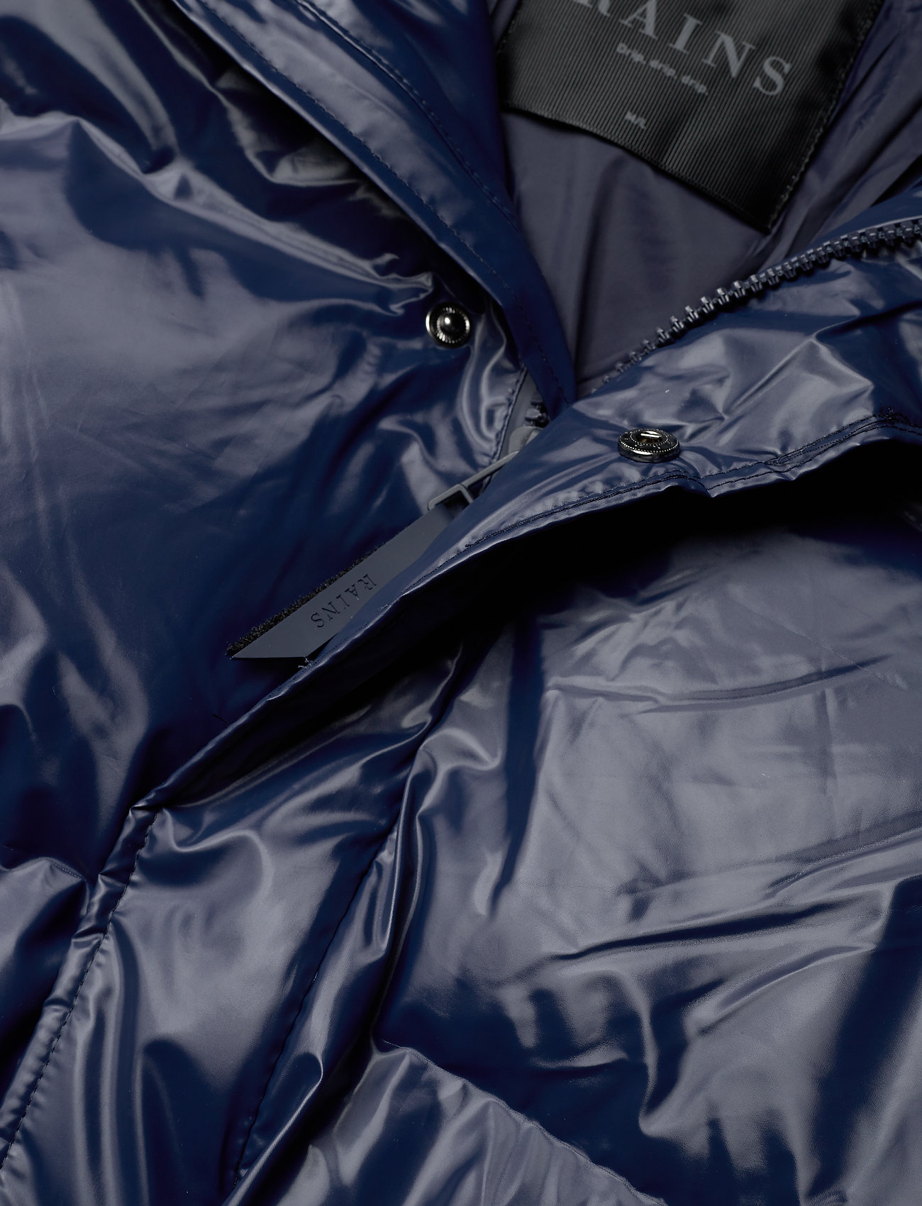 Rains - Boxy Puffer Jacket - down- & padded jackets - 07 shiny blue - 2