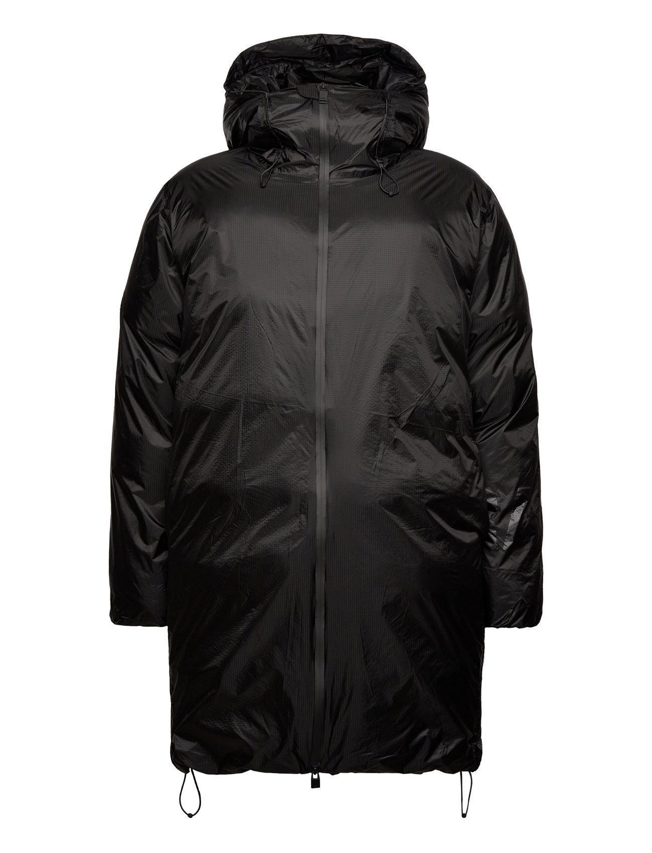 Kevo Long Puffer Jacket W4T4 Foret Jakke Black Rains