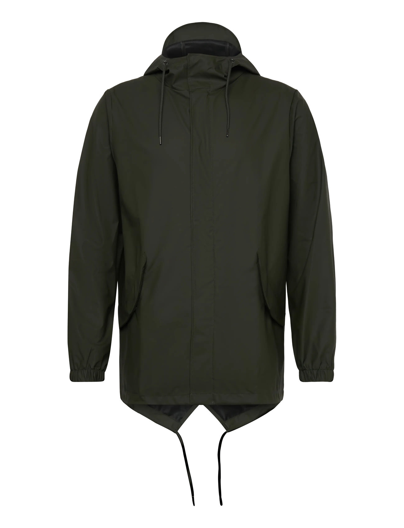 RAINS Fishtail Jacke W3 Khaki - M - Damen