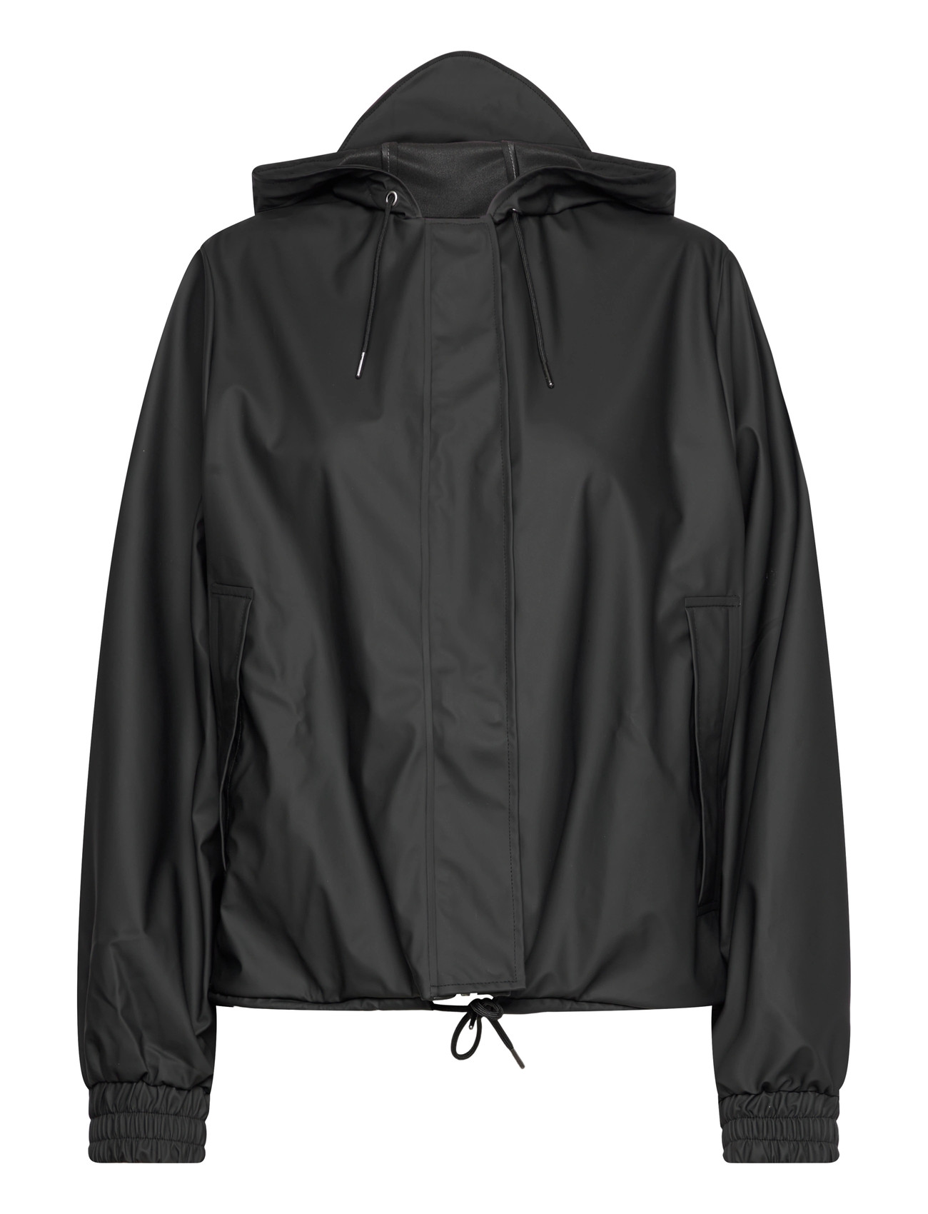 Rains String W Jacket W3, XL, Black, Regntøj > Regnfrakker, Dame