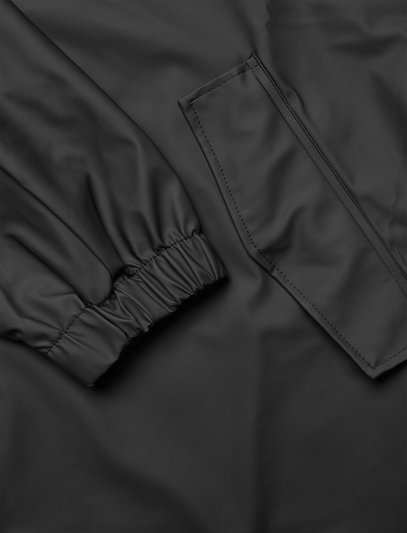 Rains - Fishtail Parka - spring jackets - 01 black - 3